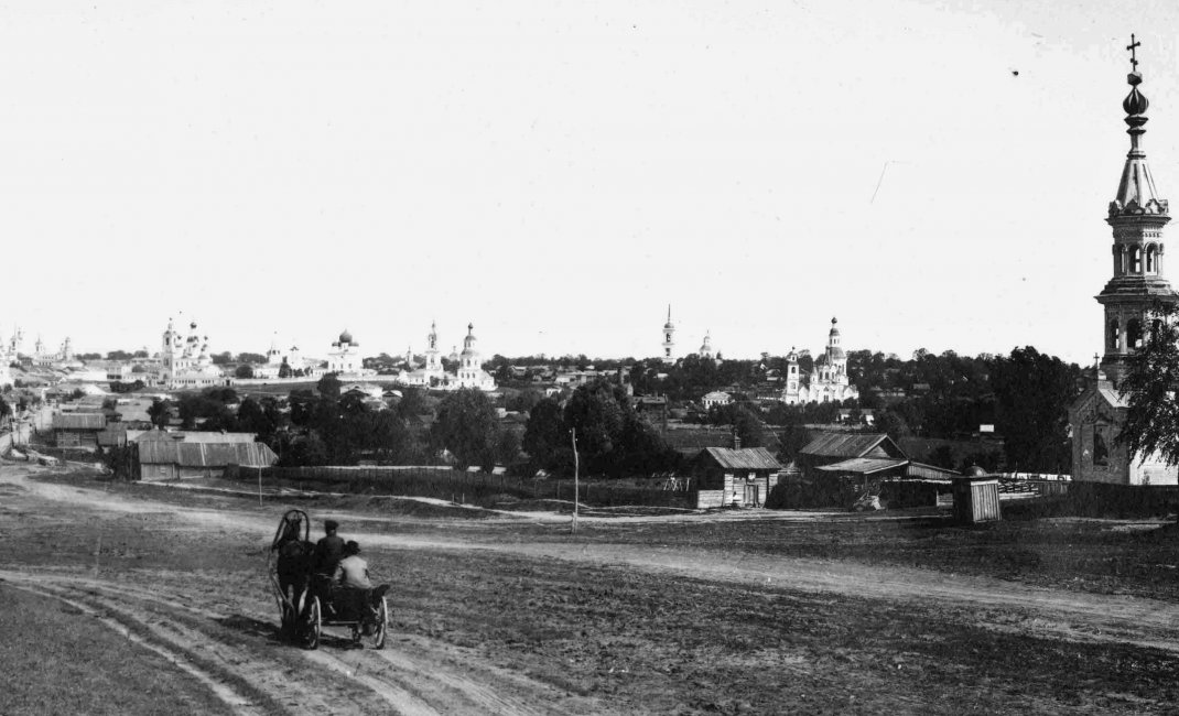 Панорама Арзамаса. Фото М.П. Дмитриева, нач. ХХ в.
